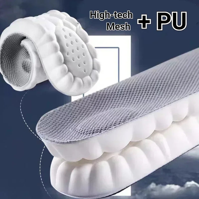 Orthotic Shock-Absorbing Insoles – Breathable EVA Full-Length Arch Support for Men & Women
