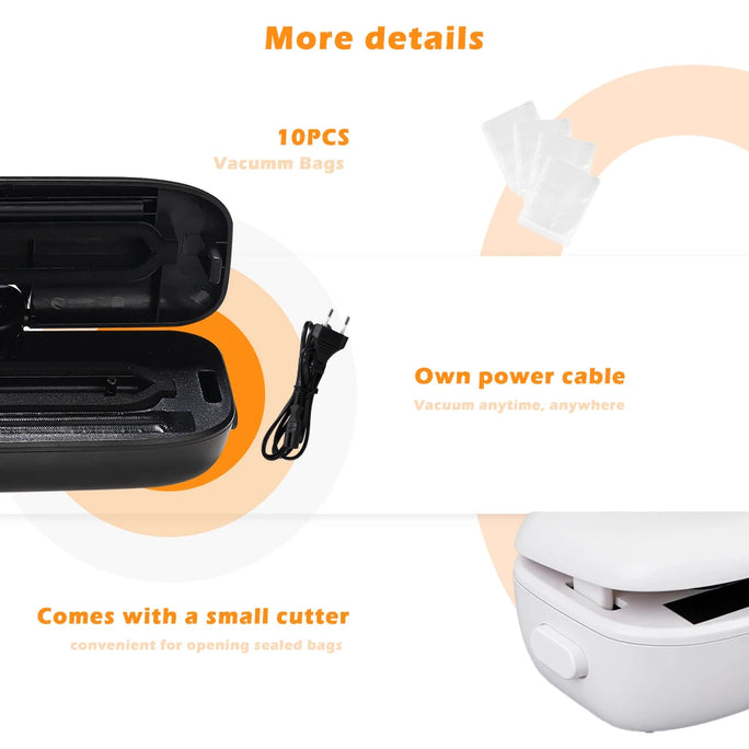 SaengQ™ Food Vacuum Sealer – Keep Your Food Fresher, Longer!