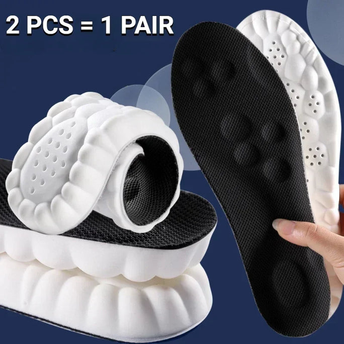 Orthotic Shock-Absorbing Insoles – Breathable EVA Full-Length Arch Support for Men & Women
